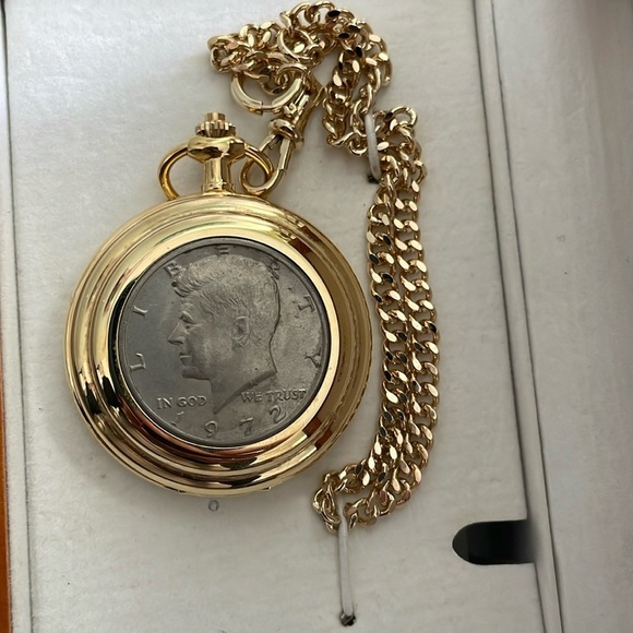 Vintage Colibri of London Coinhead Pocketwatch - Picture 1 of 10